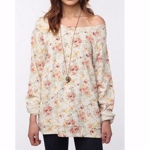 Pins and Needles Floral Sweatshirt